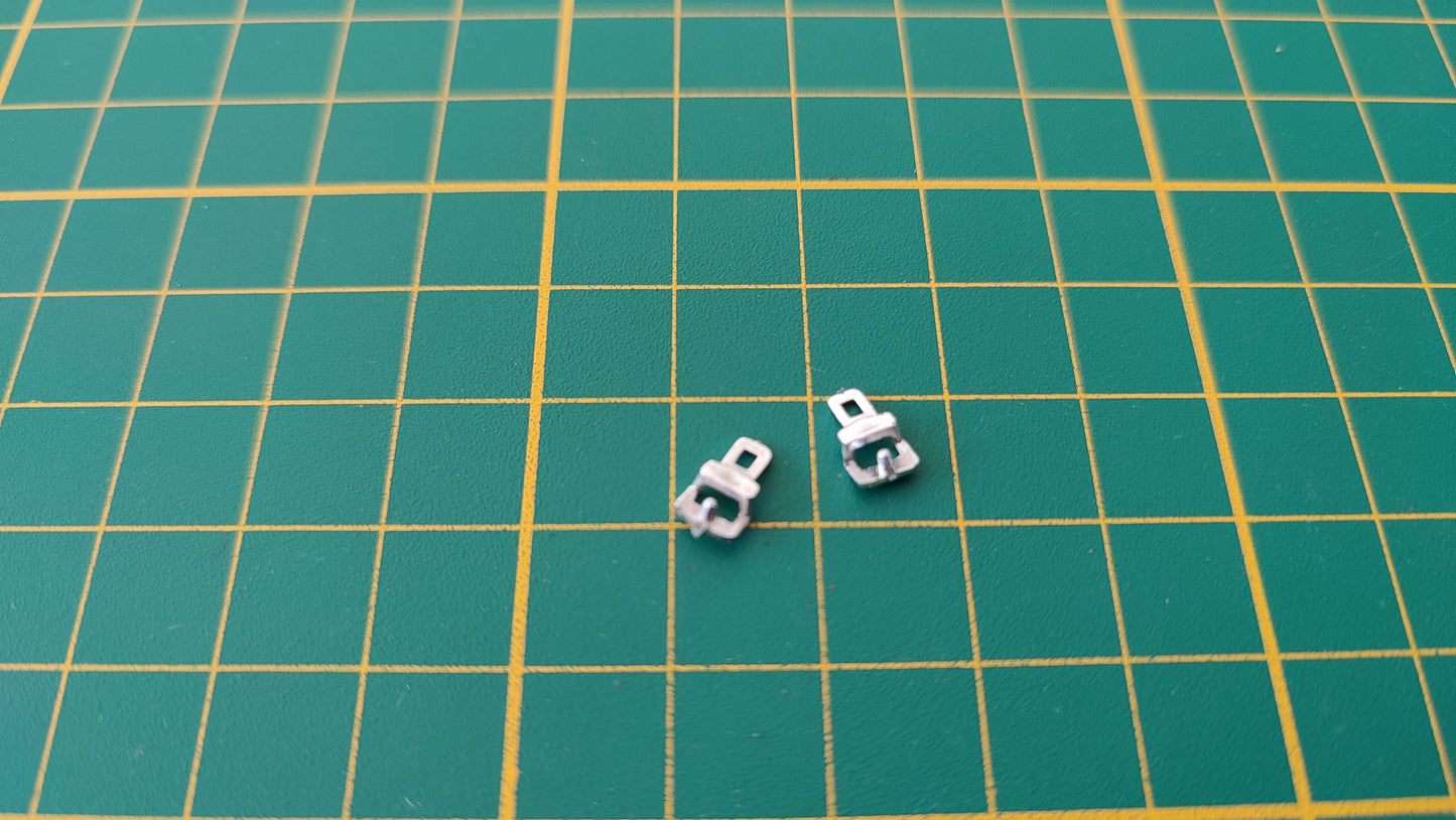 Lot x2 ceintures pièce détachée miniature Burago Bburago Ferrari F50 1995 1/18 1/18e 1/18ème #C78