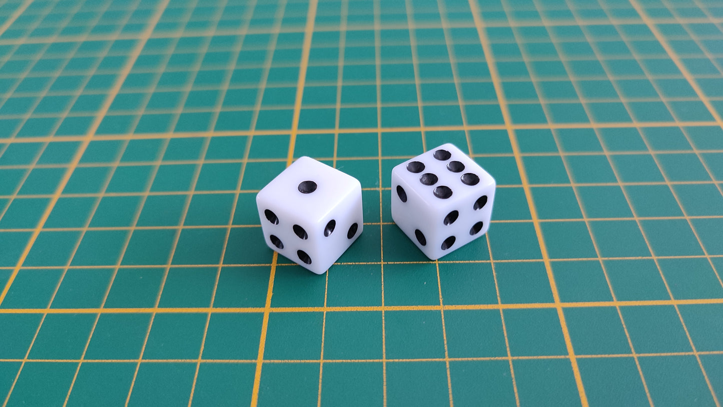 Lot x2 dé pièce détachée jeu de société Monopoly Pokémon édition de Kanto #C43