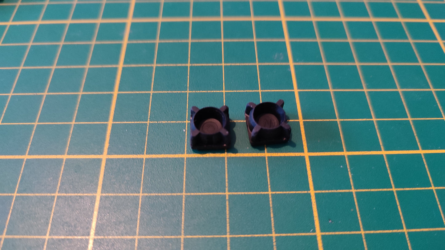 Lot x2 plots caoutchouc pièce détachée console de jeux Sony Playstation 2 Ps2 SCPH-30004 V3 #D47