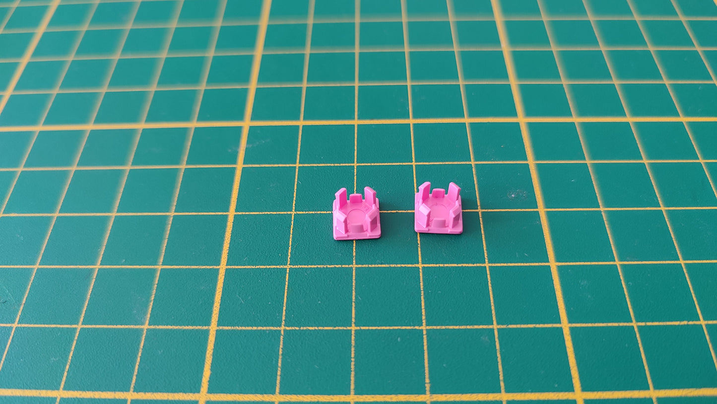 Lot x2 plots plastique rose pièce détachée console de jeux Sony Playstation 2 Ps2 SCPH-77004 #D43