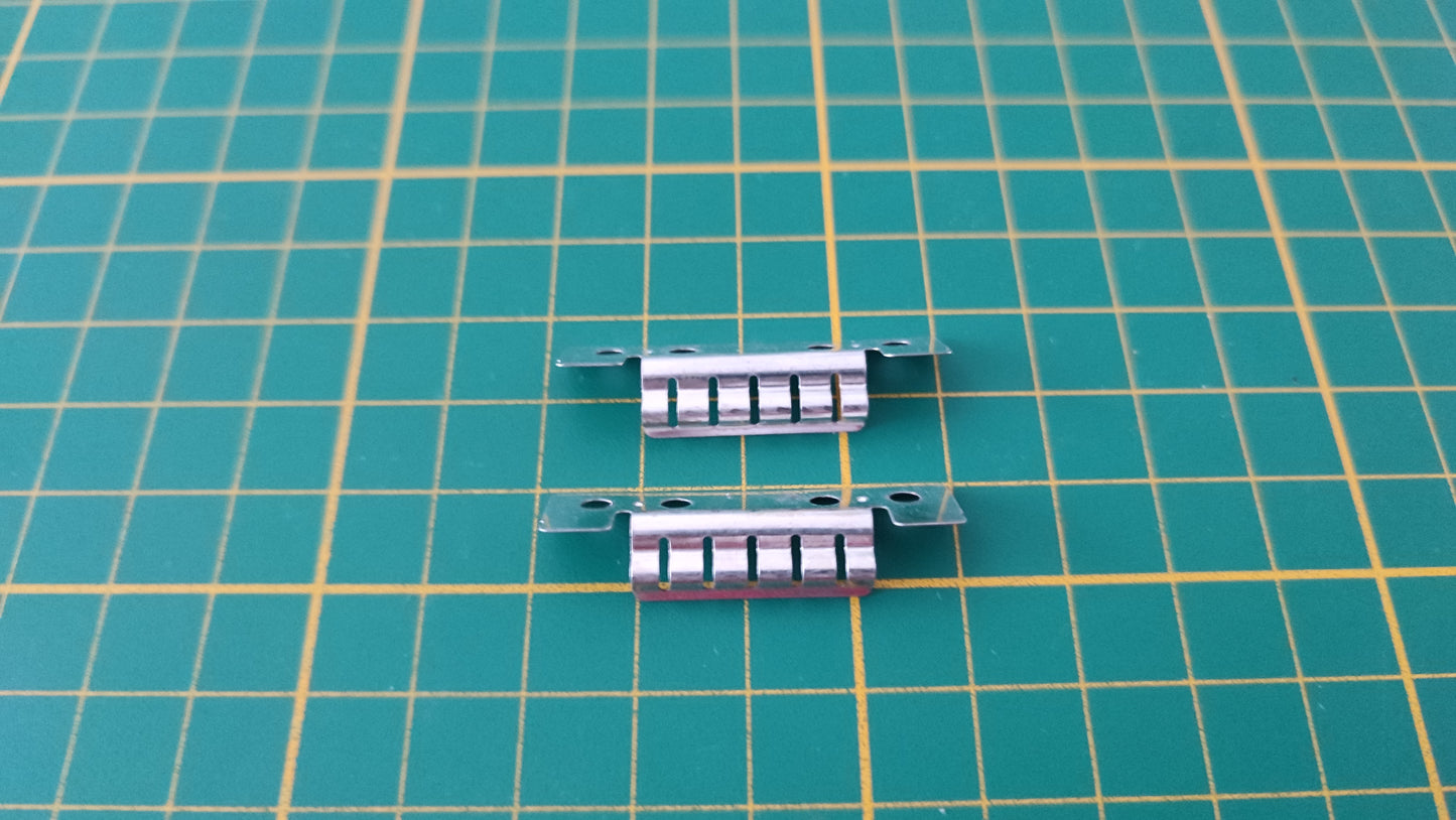 Lot x2 supports gris pièce détachée console de jeux Nintendo Gamecube DOL-001 (EUR) #E35