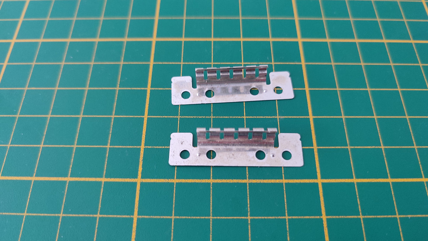 Lot x2 supports gris pièce détachée console de jeux Nintendo Gamecube DOL-001 (EUR) #E37