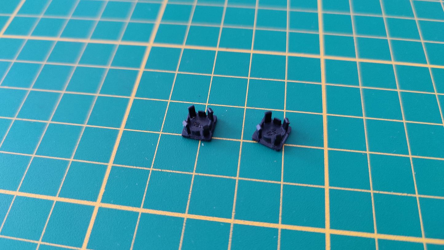 Lot x2 supports plastique pièce détachée console de jeux Sony Playstation 2 Ps2 slim SCPH-70004 #B23