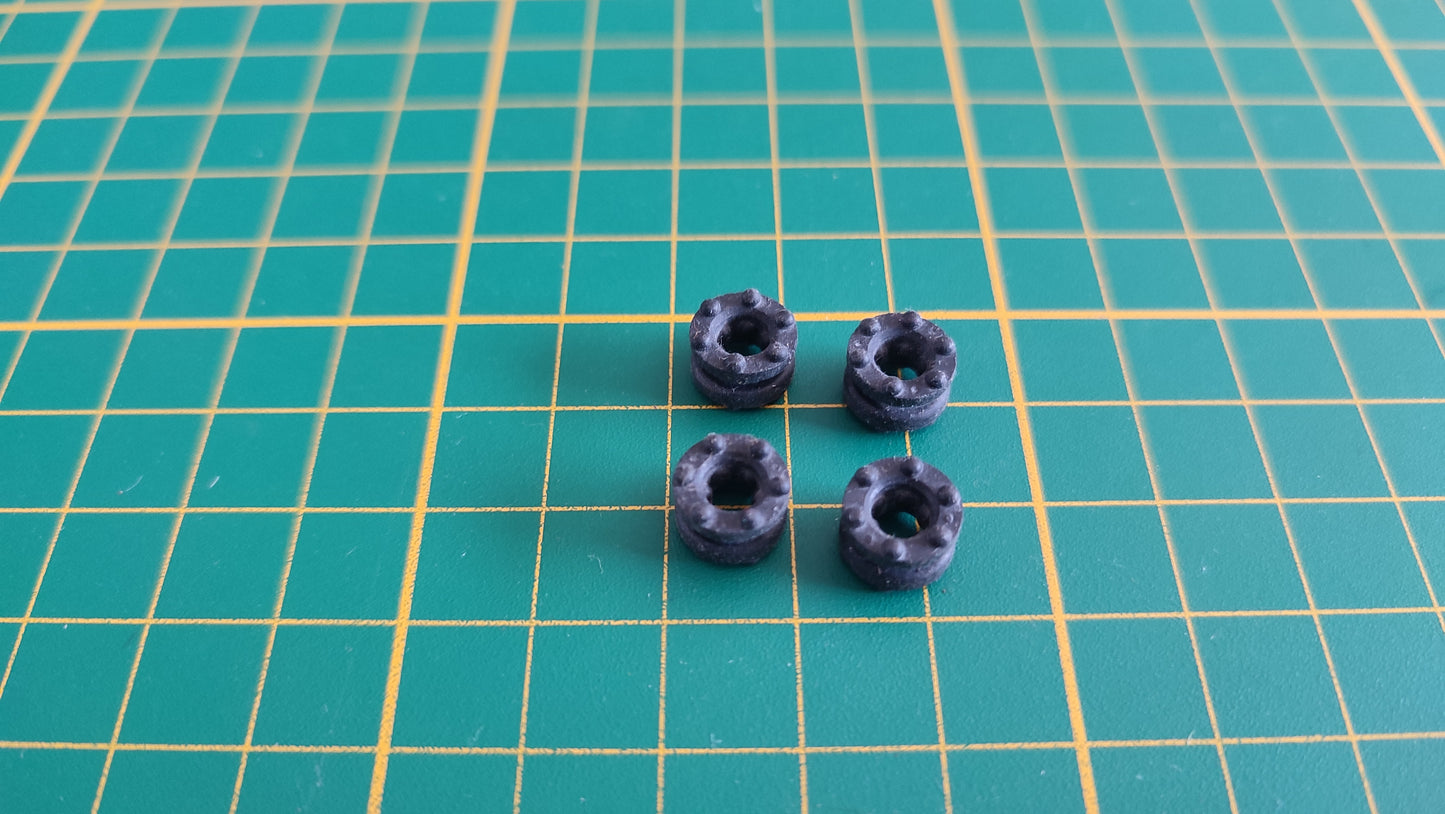 Lot x4 plot caoutchouc bloc optique pièce détachée console de jeux Sony Playstation 2 Ps2 SCPH-50004 #D78