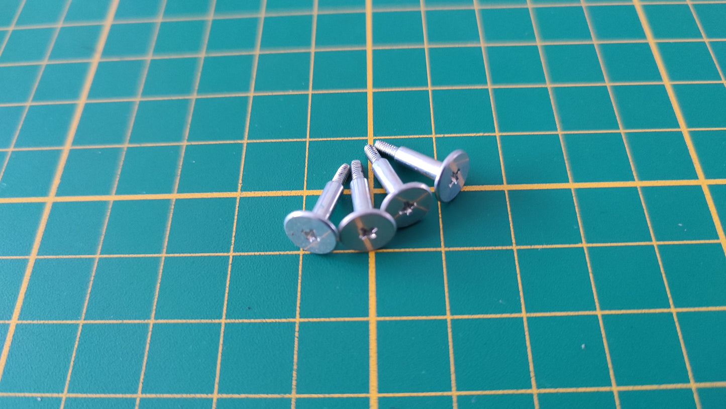 Lot x4 visserie lentille pièce détachée console de jeux Sony Playstation 2 Ps2 slim SCPH-70004 #B23