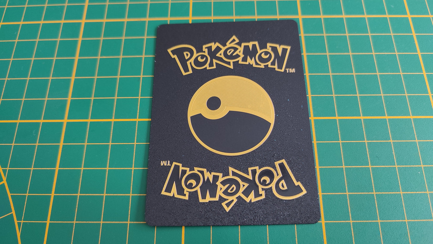 Lugulabre Vmax carte illustration Pokémon cosplay couleur noir française #C18