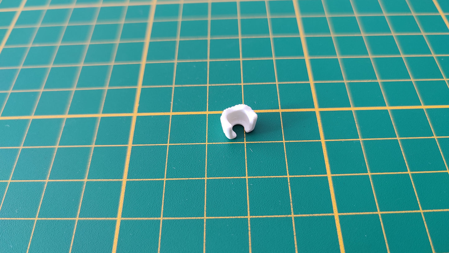 Manchette blanche référence 30 09 3940 pièce détachée Playmobil #B85