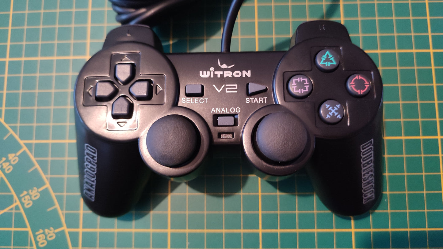 Manette Witron WI-031 console de jeux Sony Playstation 2 Ps2 SCPH-30004 #D47