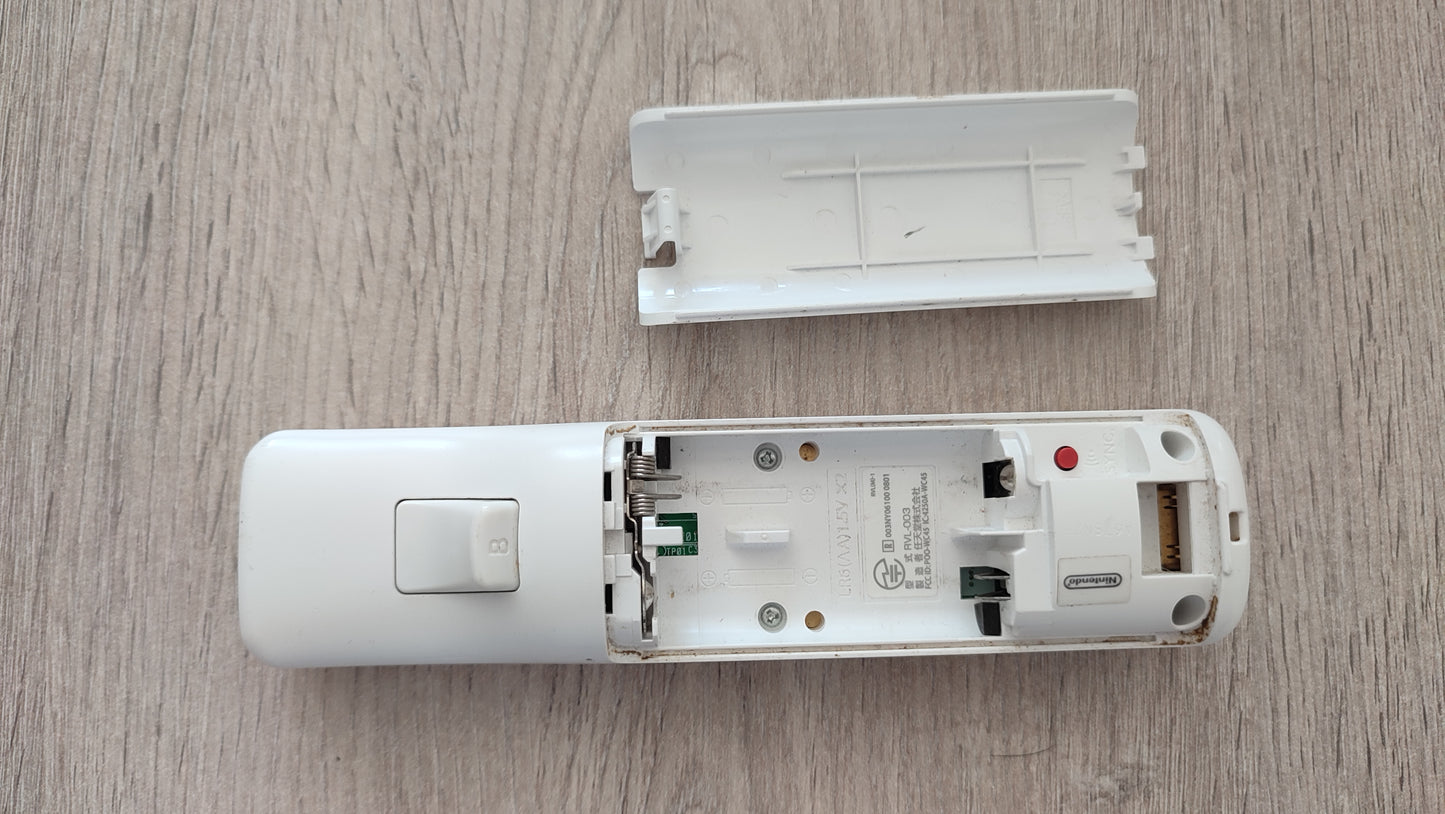 Manette officielle Wii blanche RVL-003 accessoire console de jeux Nintendo Wii #SP
