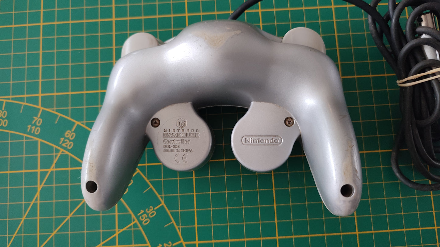 Manette console de jeux Nintendo Gamecube DOL-003 grise #D66