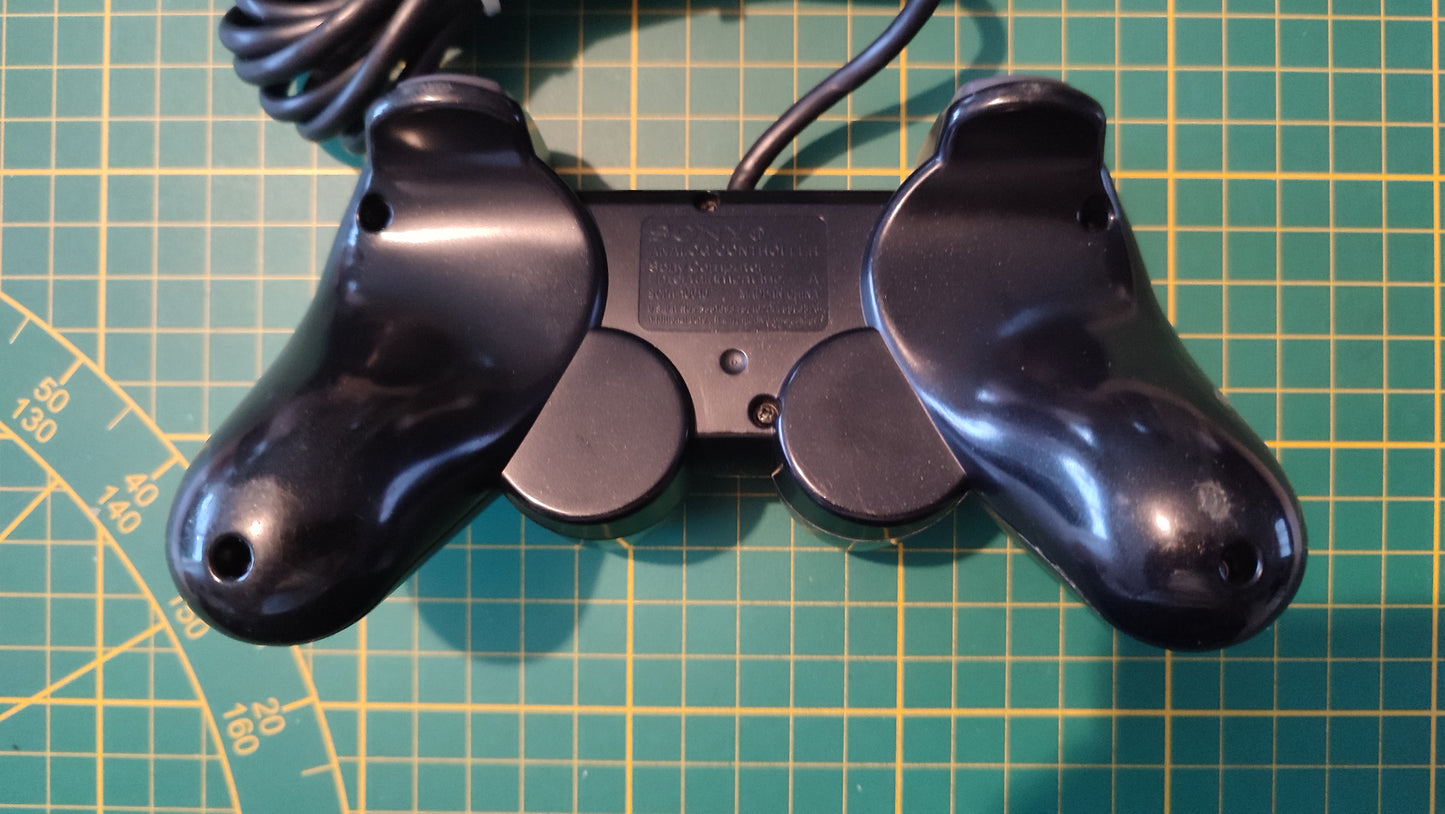Manette dualshock 2 noir Playstation 2 PS2 SCPH-10010 console de jeux Sony #D47