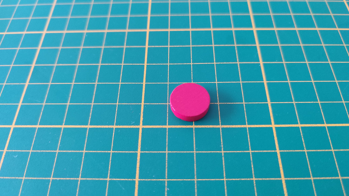 Marqueur de score rouge Praga Caput Regni vladimir suchy Delicious Games pièce détachée jeu de société #E34