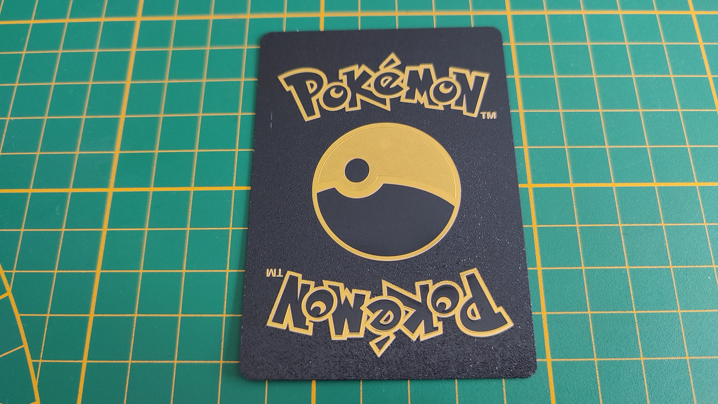 Mimiqui Vmax carte illustration Pokémon cosplay couleur noir française #C18