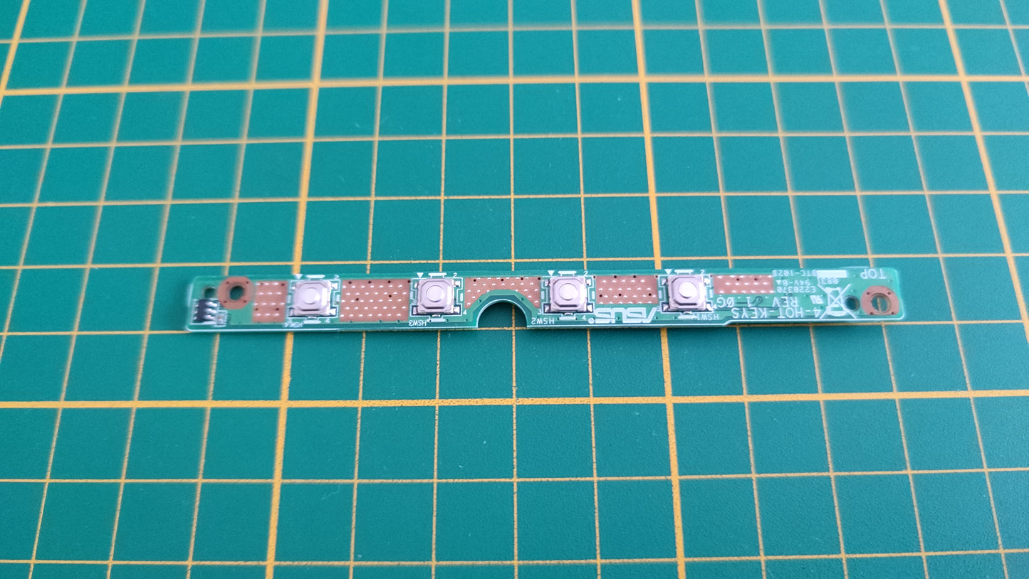 Module PCB Asus 4-hot-keys pièce détachée pc portable Asus Eee Pc 1000H #C56