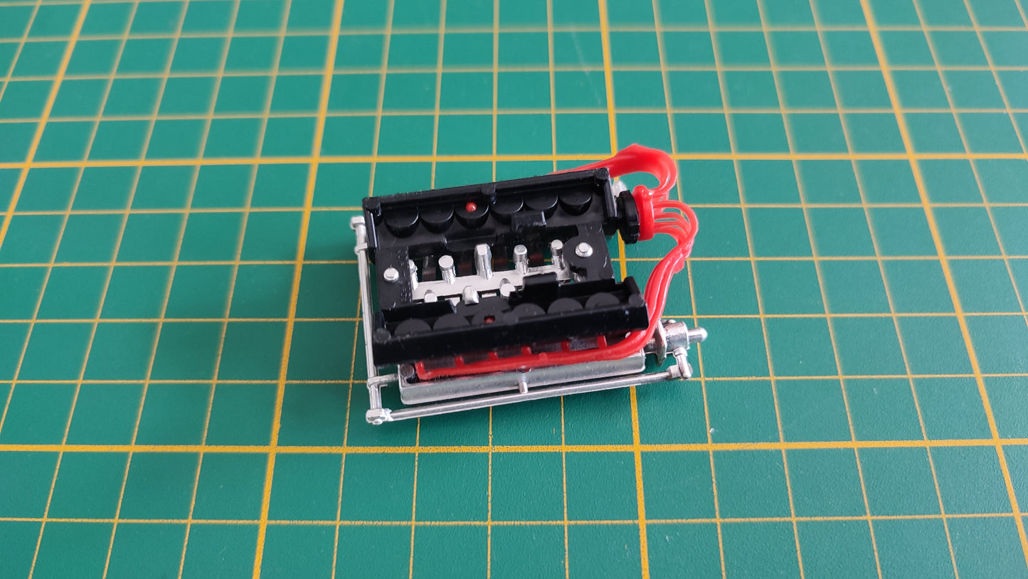 Moteur Lamborghini pièce détachée miniature Burago Bburago Lamborghini Diablo 1990 1/18 1/18e 1/18ème #D04