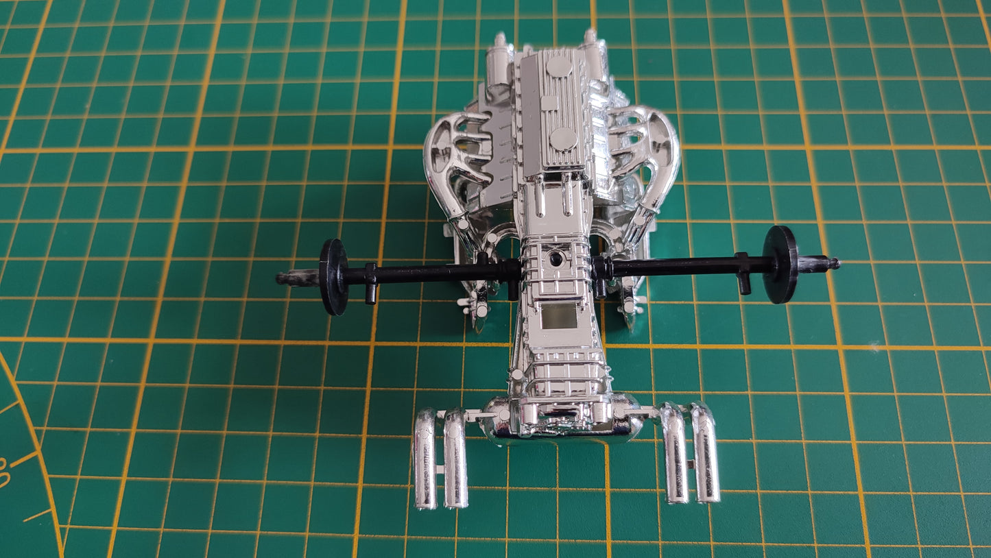 Moteur + axe arrière pièce détachée miniature Burago Bburago Ferrari Gto 1984 1/18 1/18e 1/18ème #D03