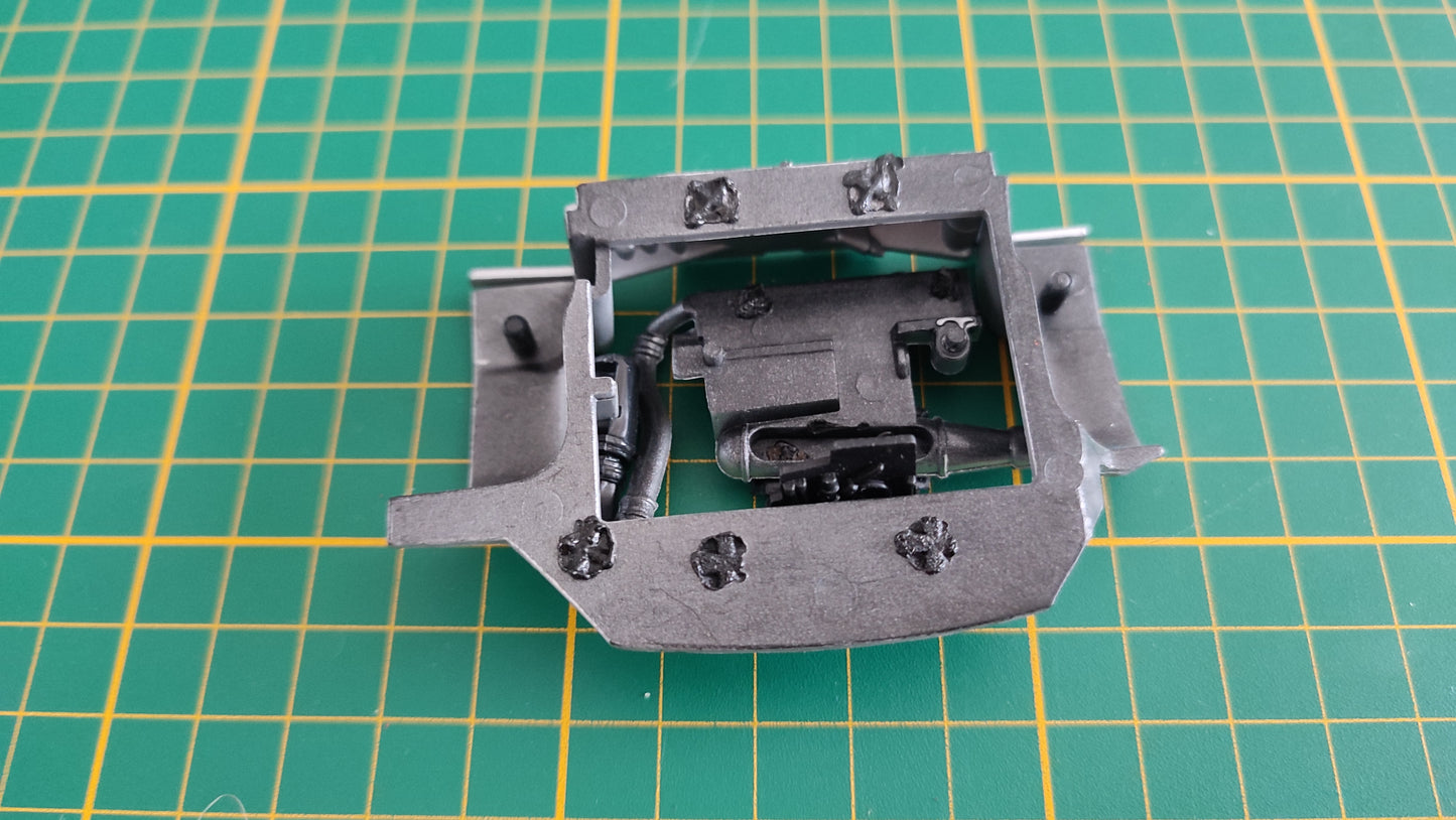 Moteur pièce détachée miniature 1/18 Solido Citroën Xsara Wrc #C62