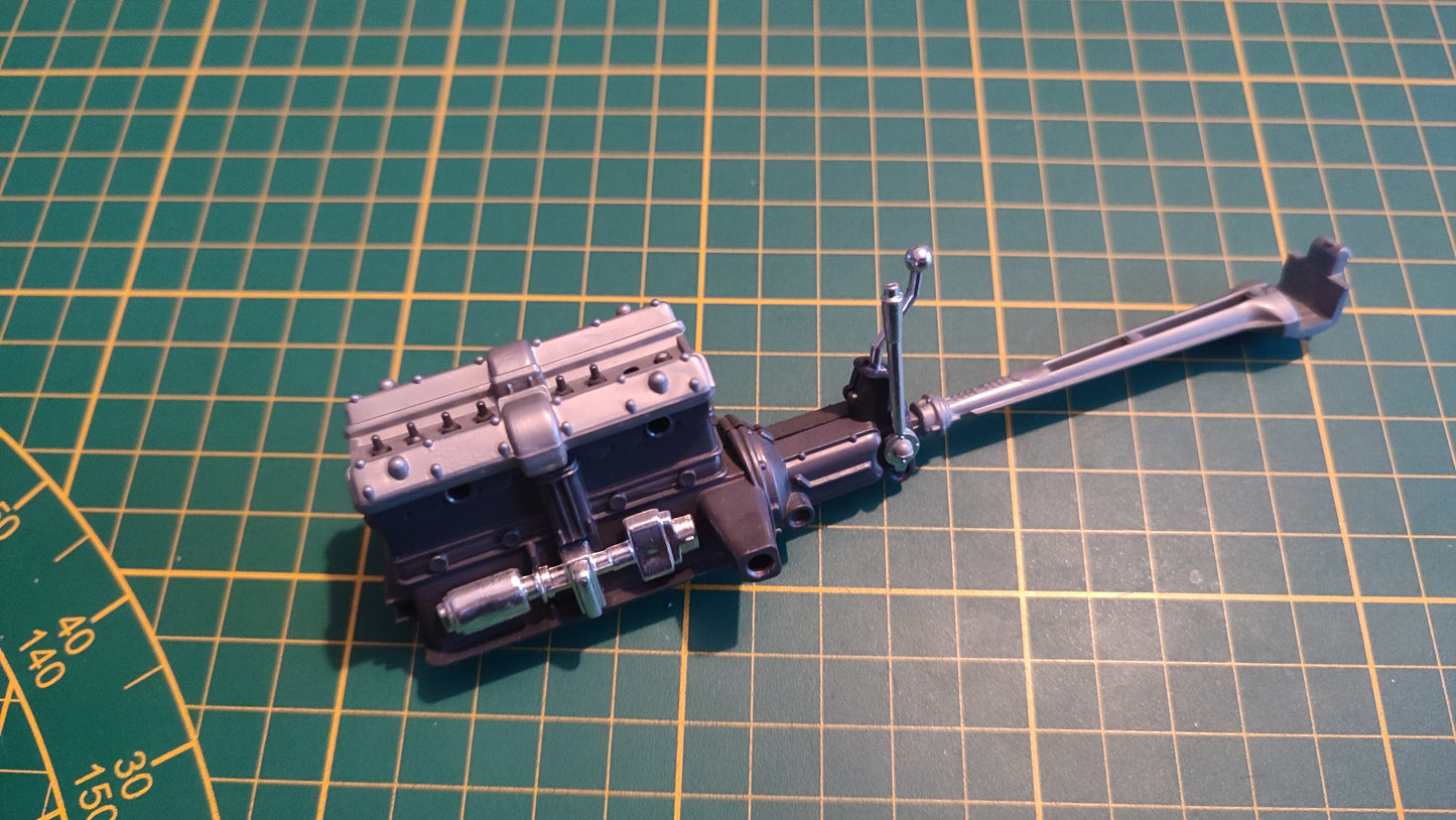 Moteur pièce détachée miniature Bburago Burago Alfa Romeo 2300 spider 1932 1/18 1/18e 1/18ème #D37