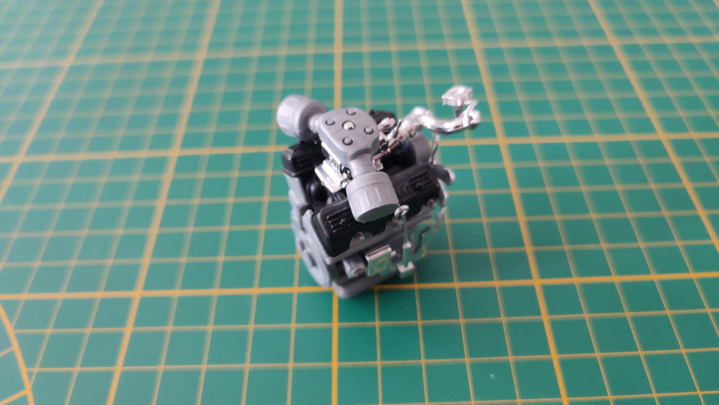 Moteur pièce détachée miniature Bburago Burago Lancia Aurelia B24 Spider 1955 1/18 1/18e 1/18ème #B87