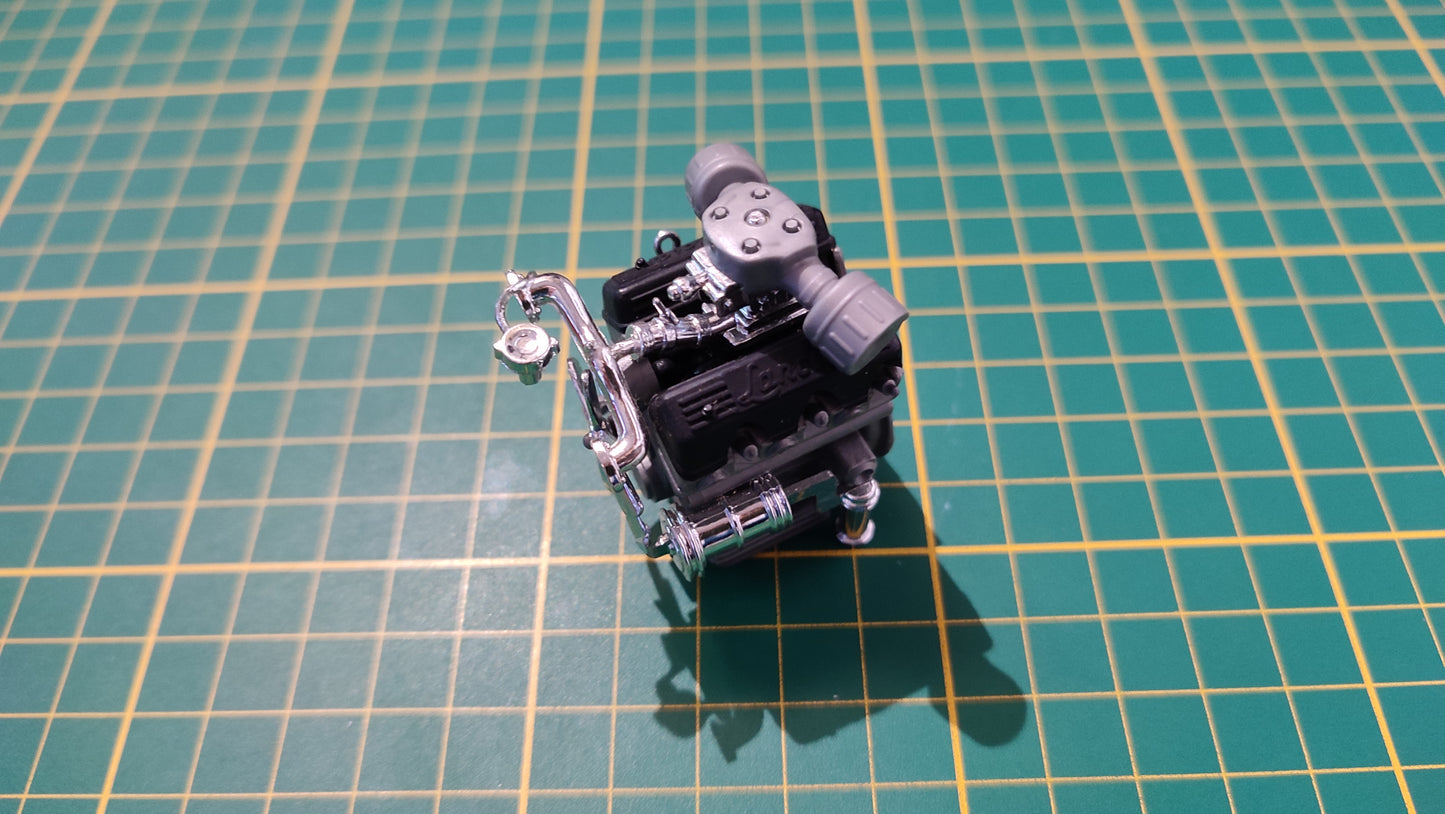 Moteur pièce détachée miniature Bburago Burago Lancia Aurelia B24 Spider 1955 1/18 1/18e 1/18ème #C47