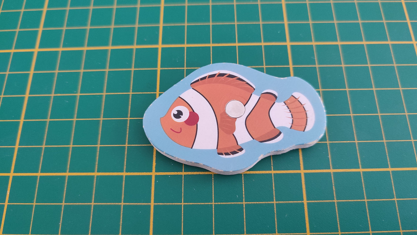 Motif animal n°3 pièce détachée jeu de société Playtive Jeu de pêche à la ligne #C67