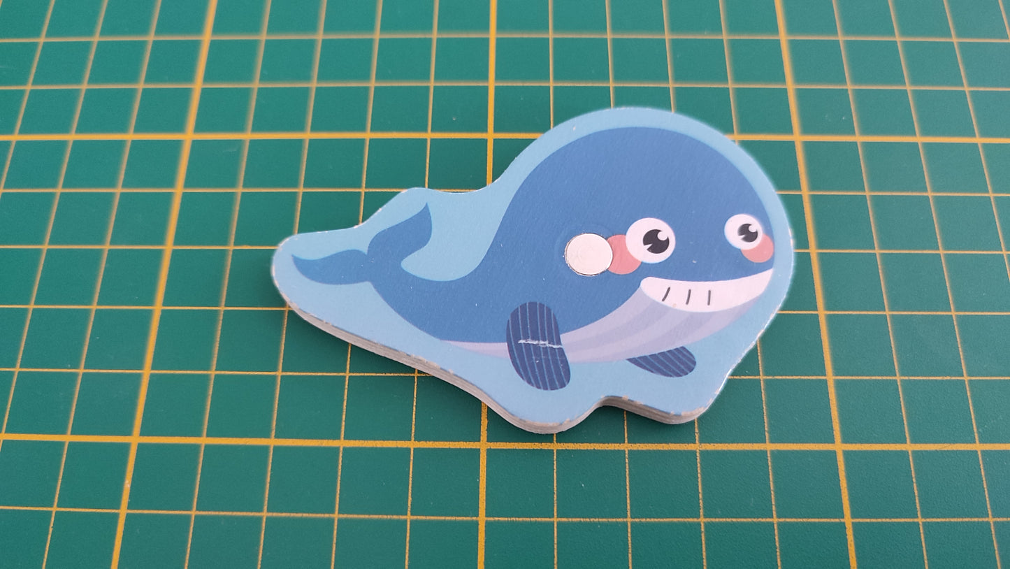 Motif animal n°4 pièce détachée jeu de société Playtive Jeu de pêche à la ligne #C67