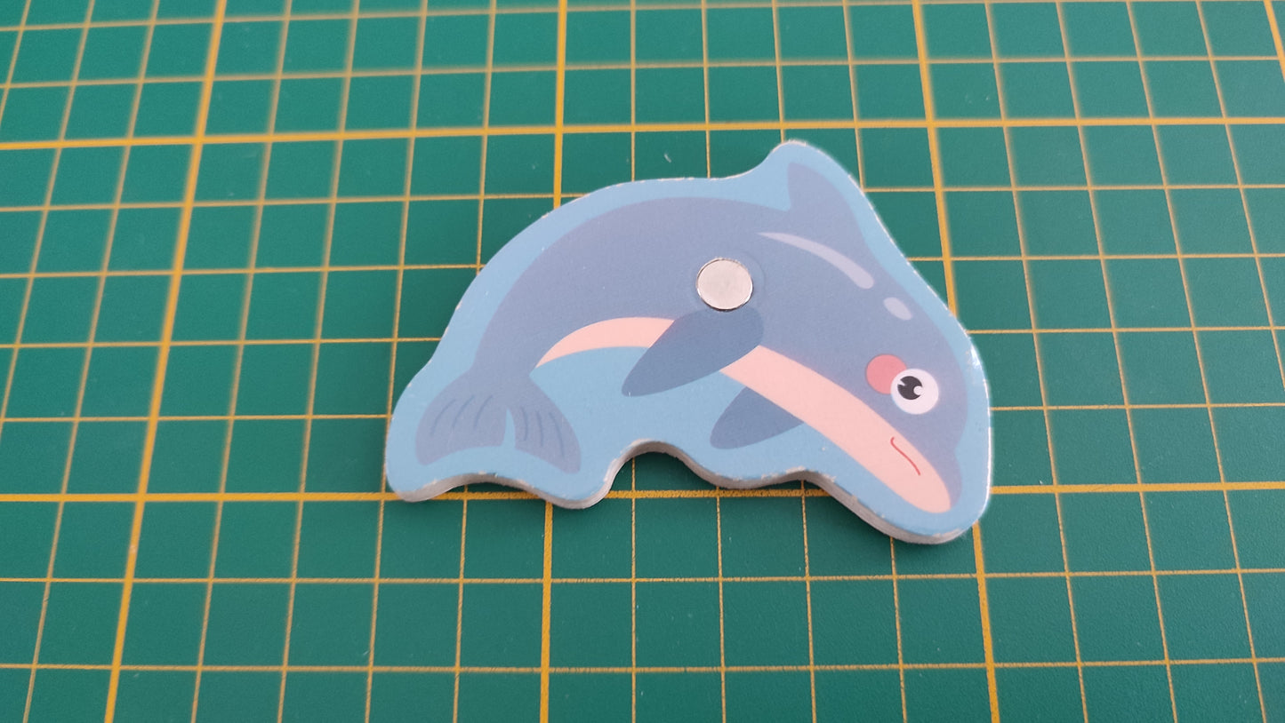 Motif animal n°8 pièce détachée jeu de société Playtive Jeu de pêche à la ligne #C67