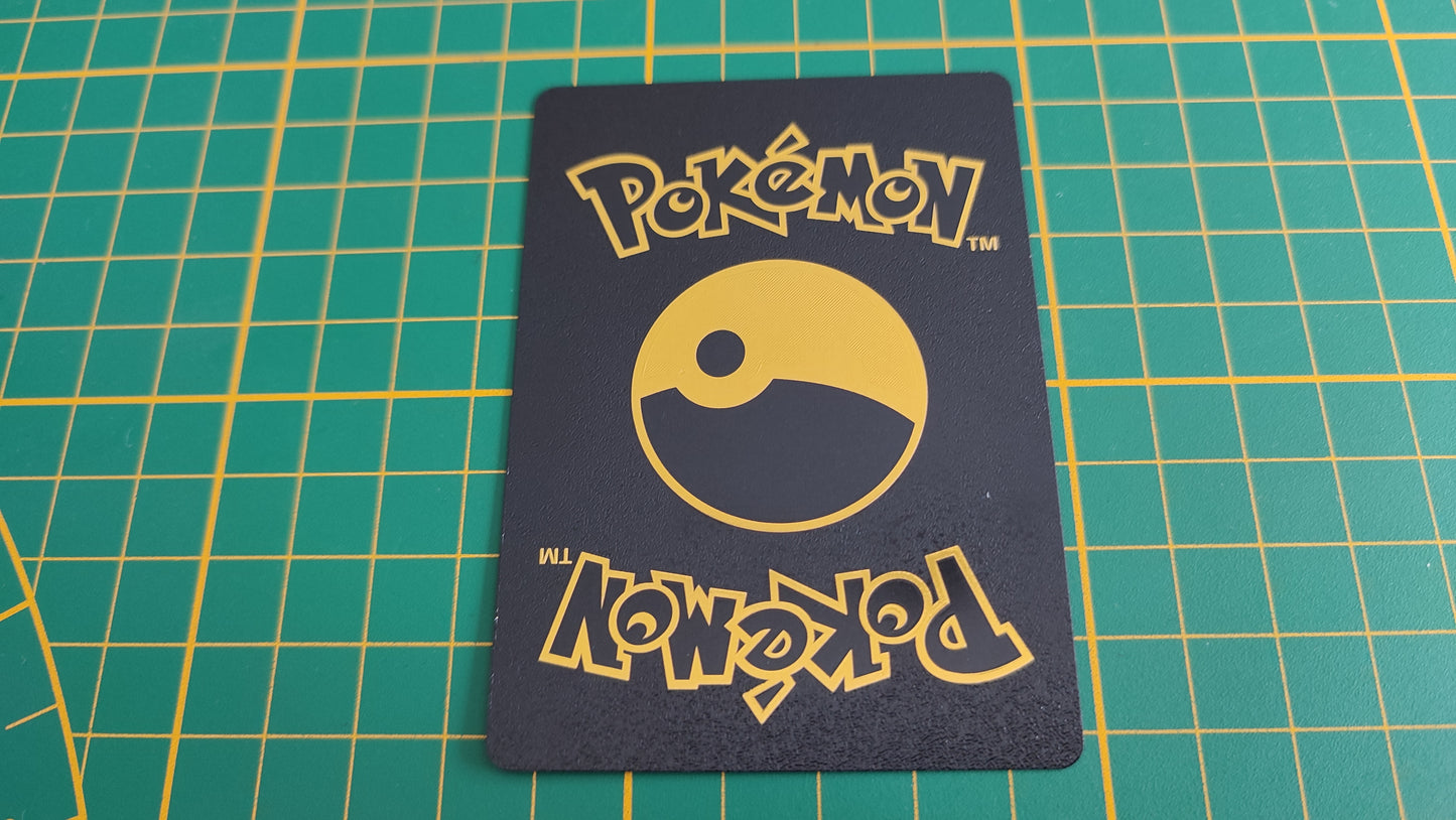 Nymphali Vmax carte illustration Pokémon cosplay couleur noir française #C18