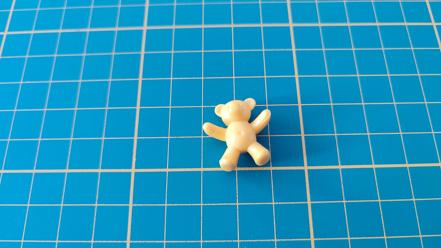 Ours en peluche jaune référence 30 05 6190 pièce détachée Playmobil #B90