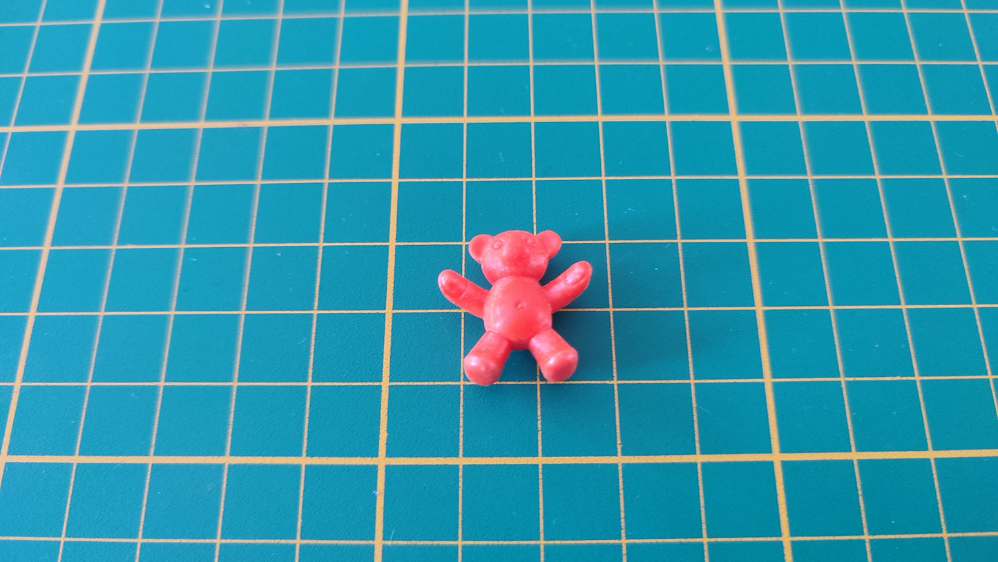 Ours en peluche orange référence 30 21 7390 pièce détachée Playmobil #B90