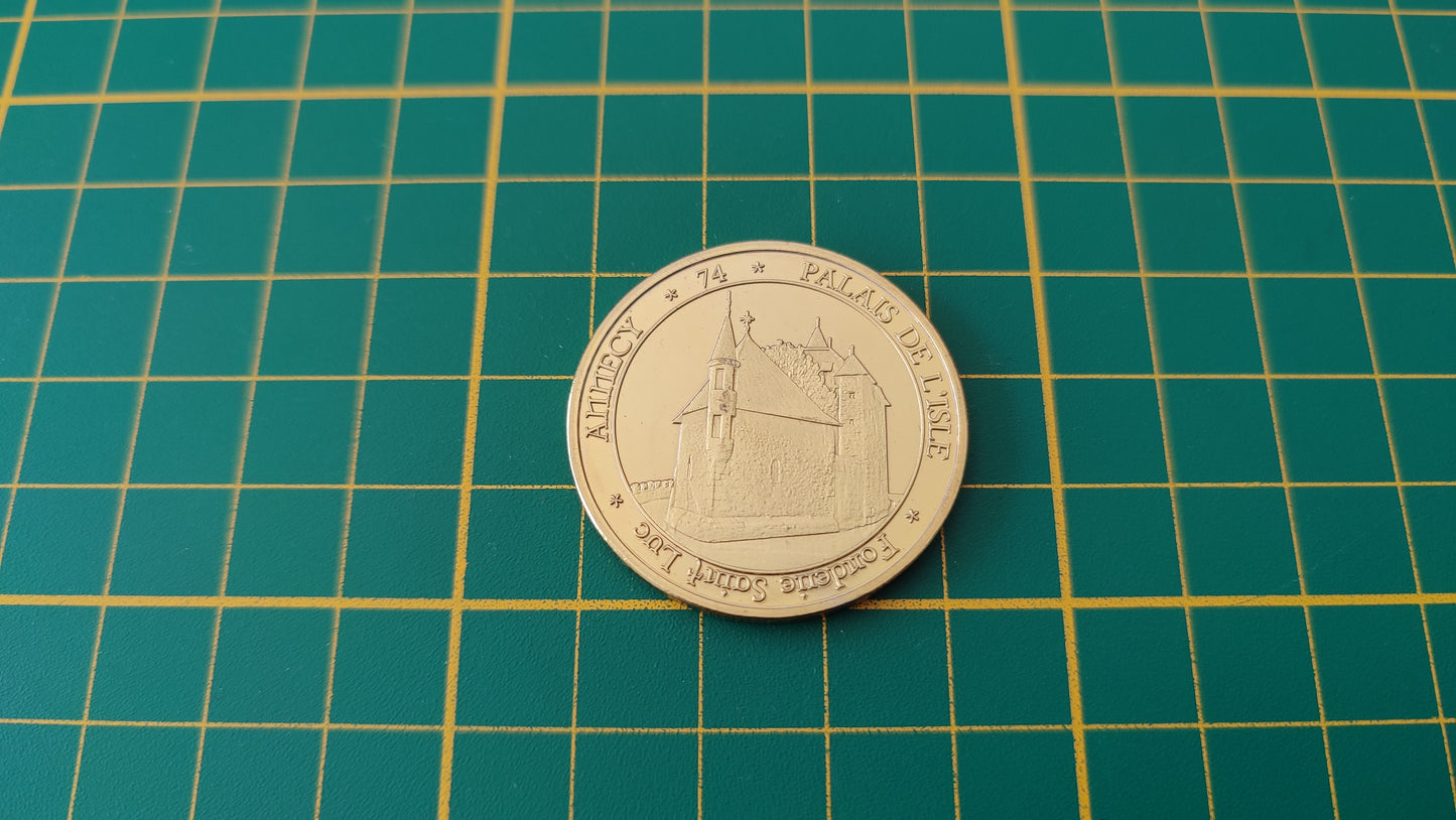 Palais de L'Isle Haute-Savoie Annecy 74 Fonderie Saint Luc Jeton touristique #C83