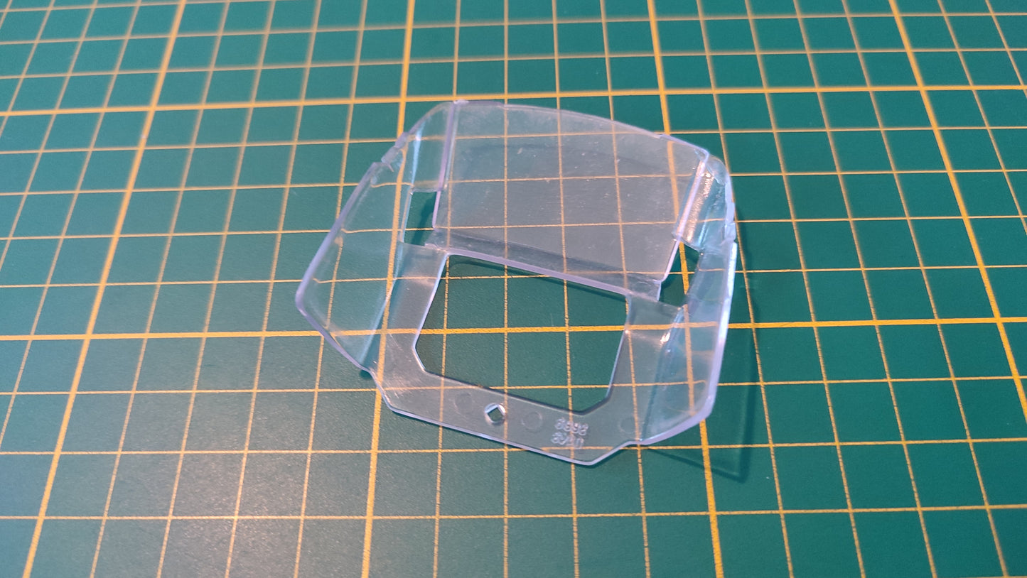 Pare-brise arrière pièce détachée miniature Bburago Burago Ford Escort RS Cosworth 1/24 1/24e 1/24ème #D38