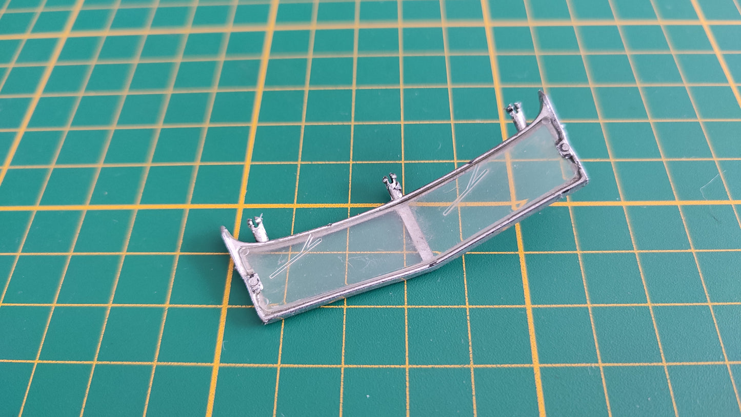 Pare-brise pièce détachée miniature Polistil Bmw 328 TG6 1/16 1/16e 1/16ème #C29
