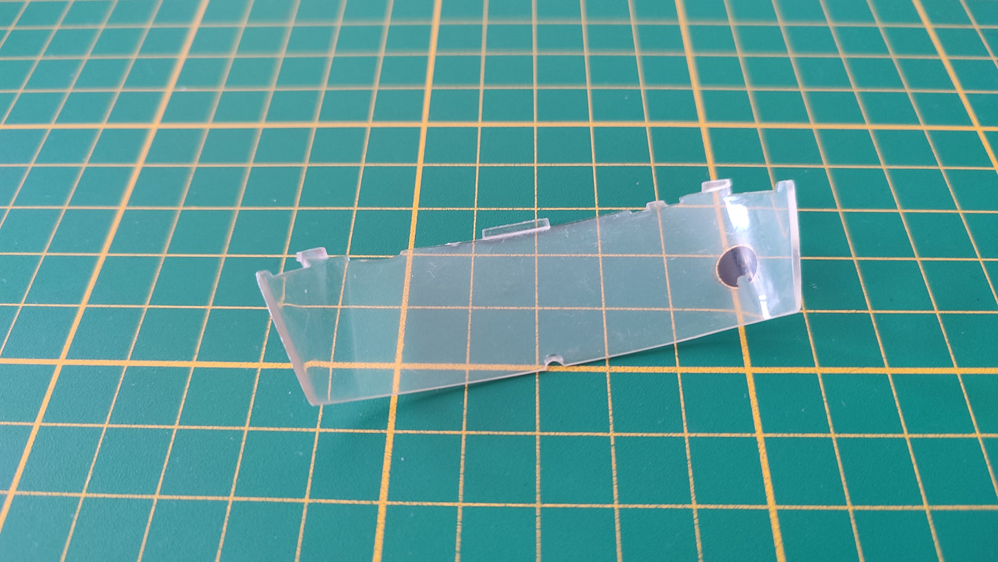 Pare-brise vitre pièce détachée miniature Bburago Burago Jaguar type E 1961 1/18 1/18e 1/18ème #D33