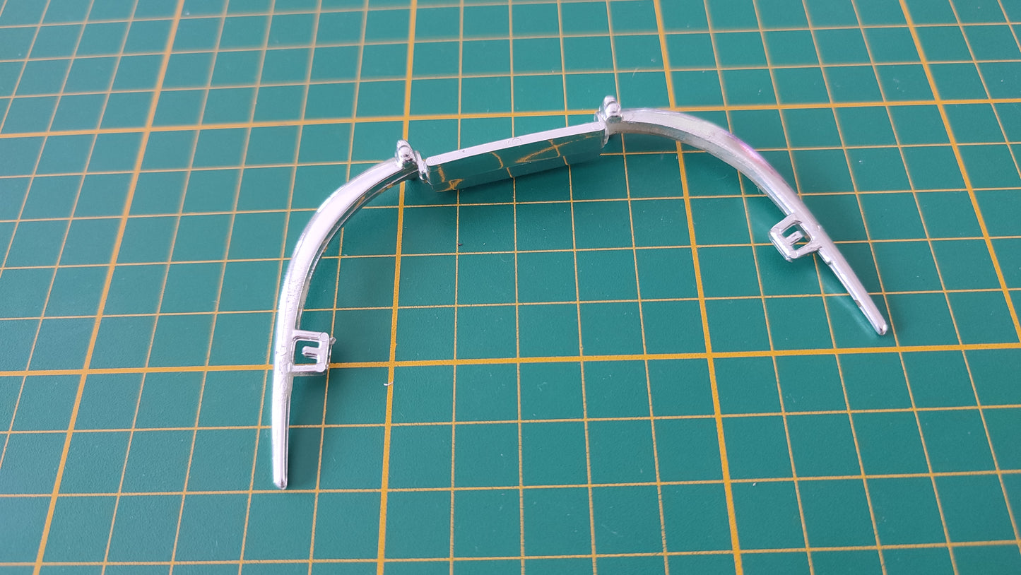 Pare-chocs arrière pièce détachée miniature Bburago Burago Jaguar type E 1961 1/18 1/18e 1/18ème #B88