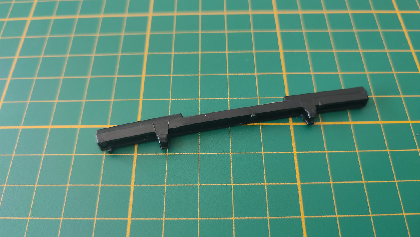 Pare-chocs arrière pièce détachée miniature Burago Bburago Ferrari Gto 1984 1/18 1/18e 1/18ème #D07