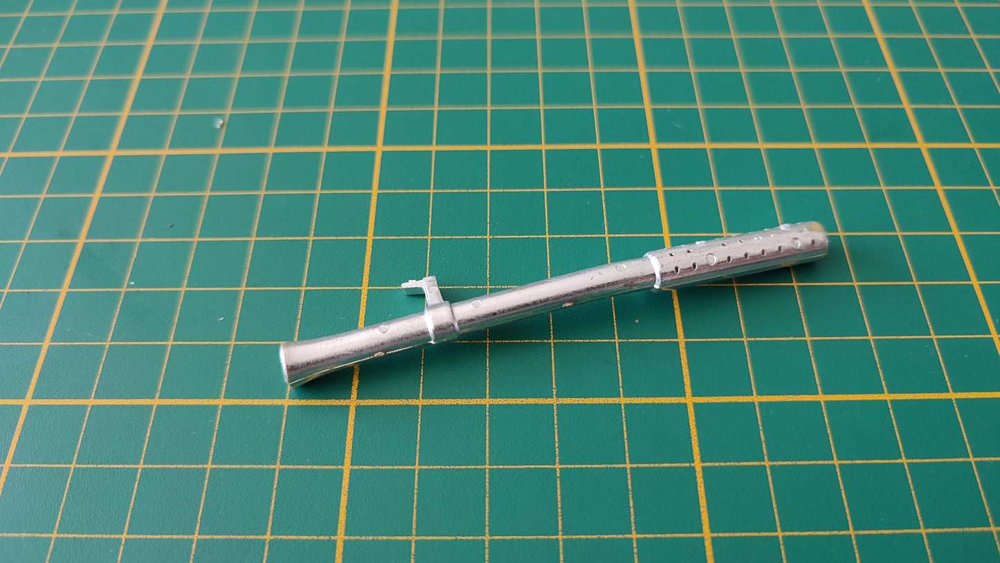 Partie échappement dans l'état pièce détachée miniature Bburago Burago Bugatti type 59 1934 1/18 1/18e 1/18ème #D95