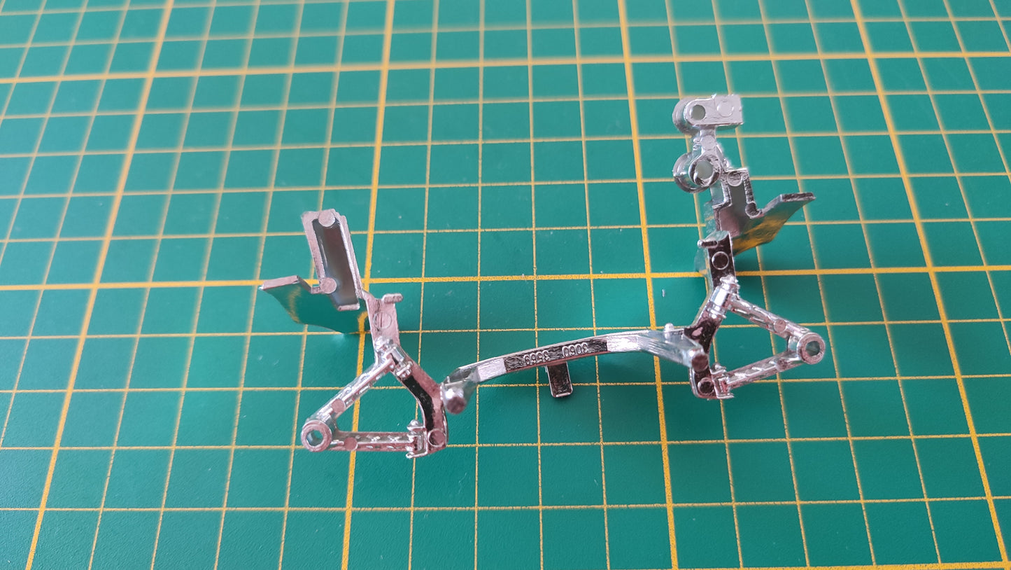 Partie moteur 2 pièce détachée miniature Bburago burago Porsche 911 Carrera 1993 noir 1/18 1/18e 1/18ème #D41