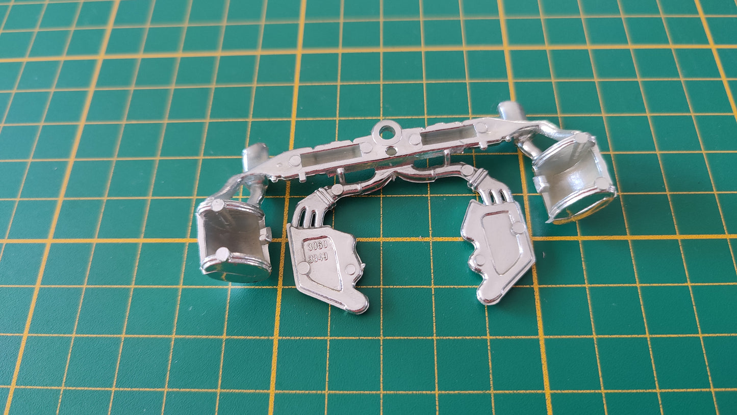 Partie moteur 3 pièce détachée miniature Bburago burago Porsche 911 Carrera 1993 noir 1/18 1/18e 1/18ème #D41