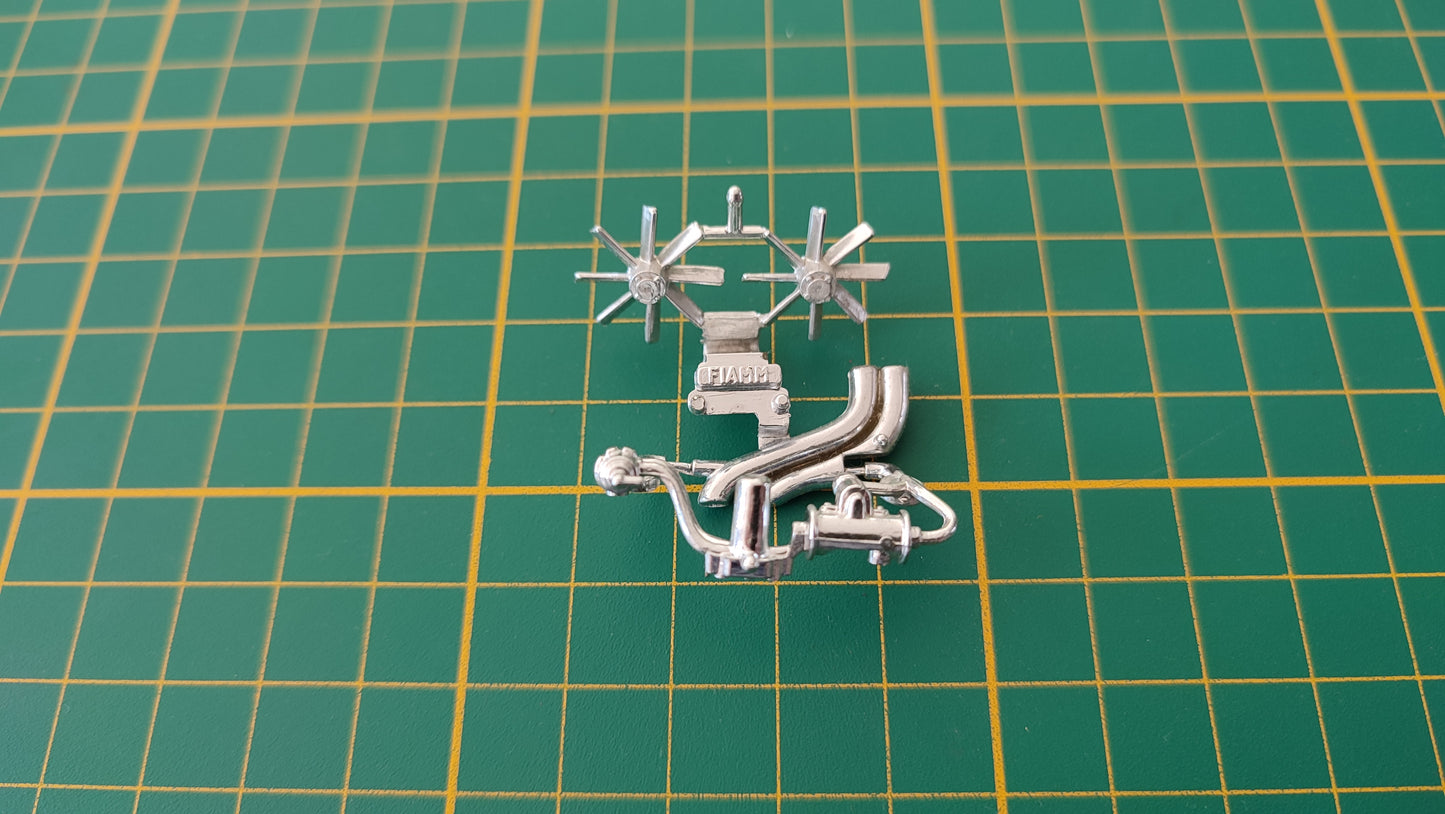 Partie moteur n°3 pièce détachée miniature Burago Bburago Ferrari F50 1995 1/18 1/18e 1/18ème #C78