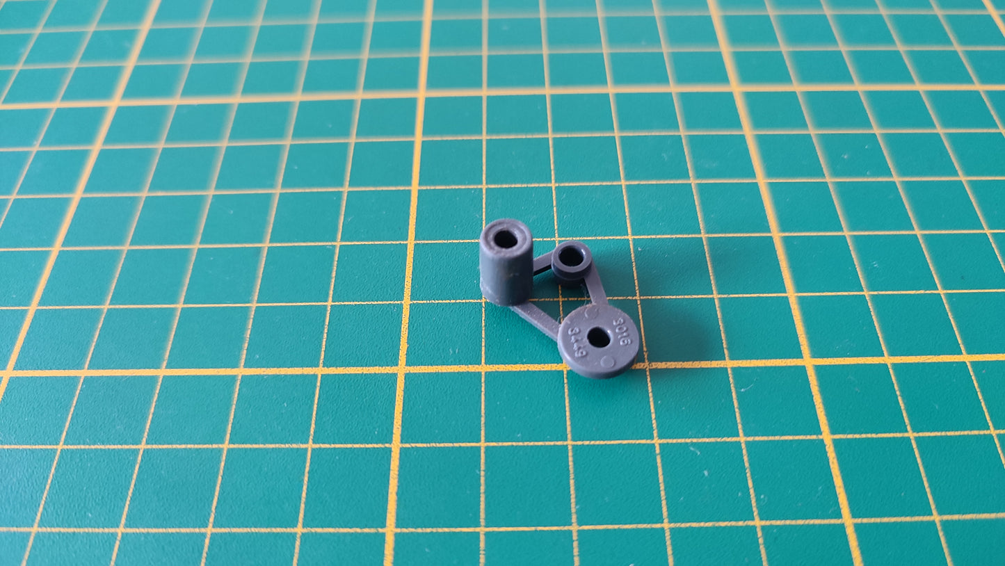 Partie moteur pièce détachée miniature Bburago Burago Jaguar type E 1961 1/18 1/18e 1/18ème #D33