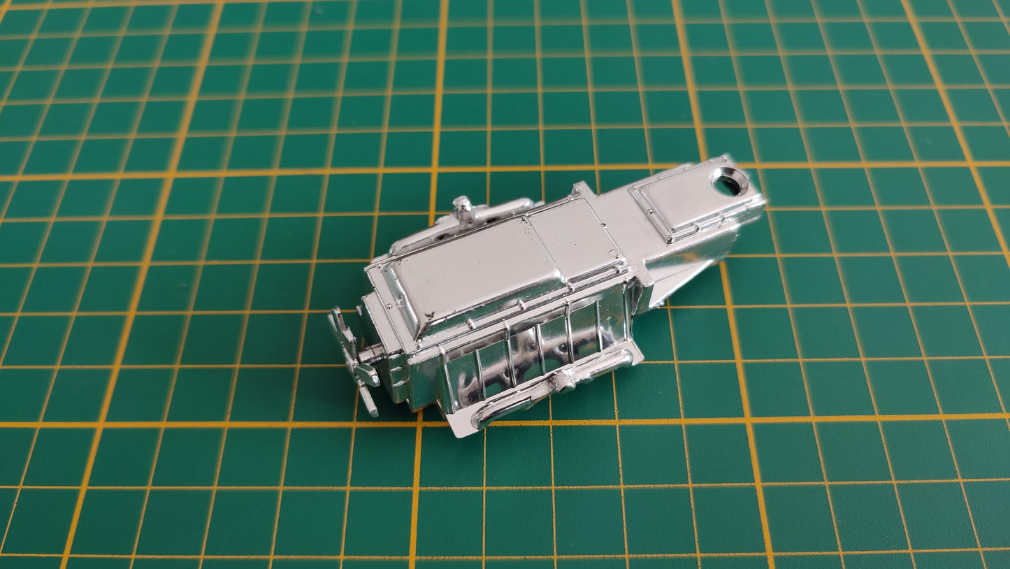 Partie moteur pièce détachée miniature Polistil Morgan plus 8 TG2 1/16 1/16e 1/16ème #C08