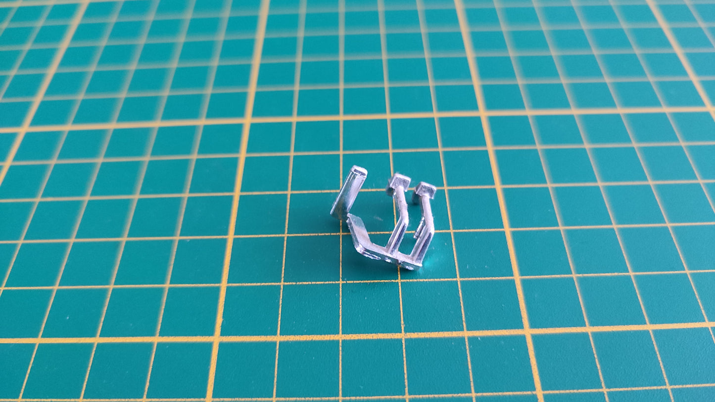 Pédalier pièce détachée miniature Bburago burago Porsche 911 Carrera 1993 1/18 1/18e 1/18ème #C53