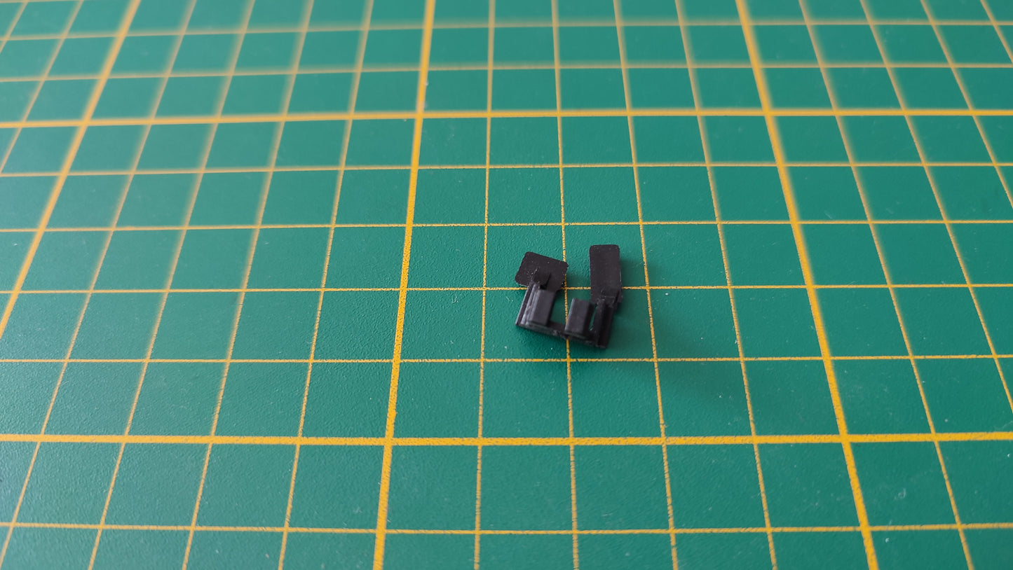 Pédalier pièce détachée miniature Maisto Bmw 850i 1/18 1/18e 1/18ème #C95