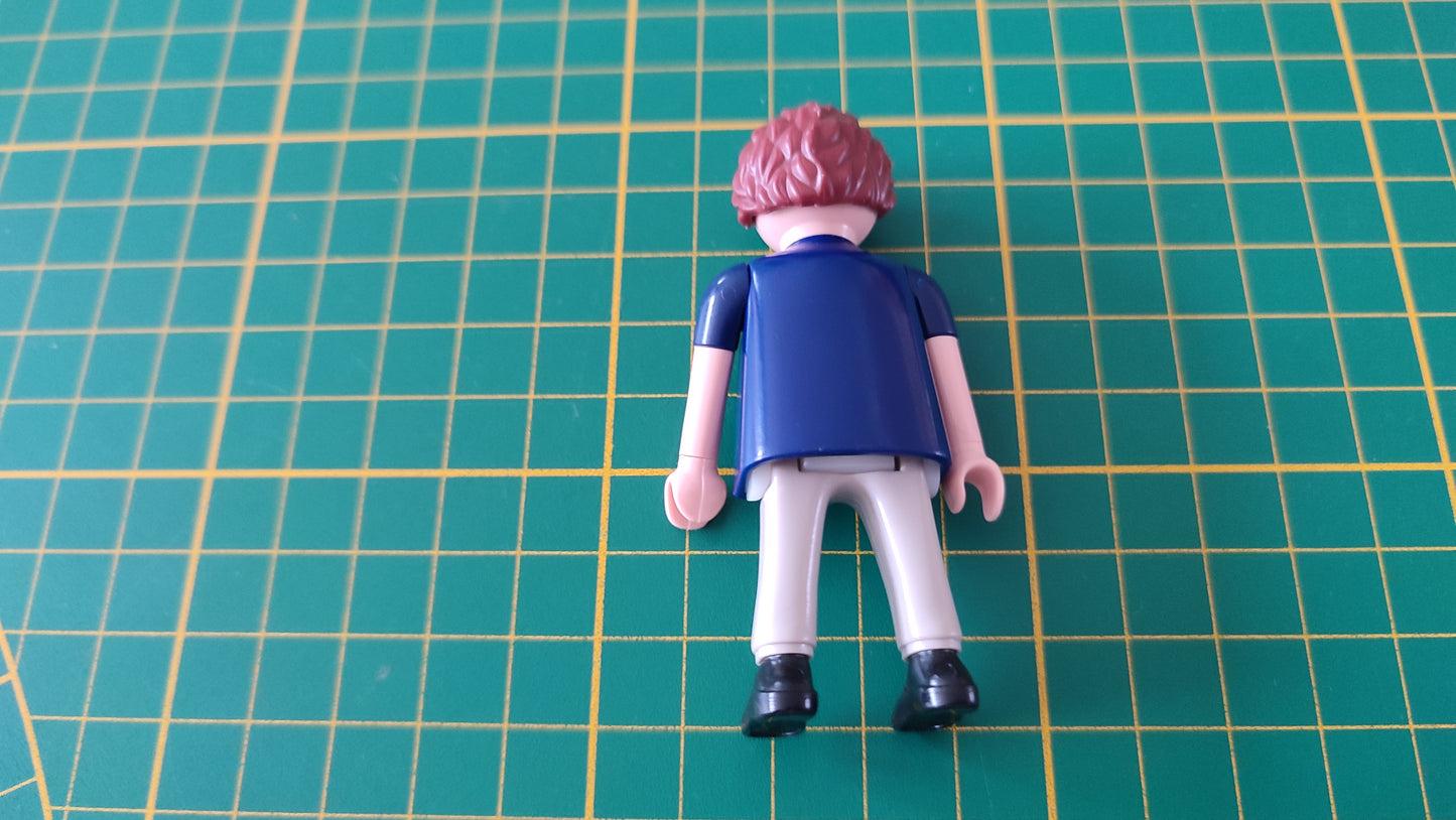 Personnage Père cheveux bruns référence 30007733 pièce détachée Playmobil #D67