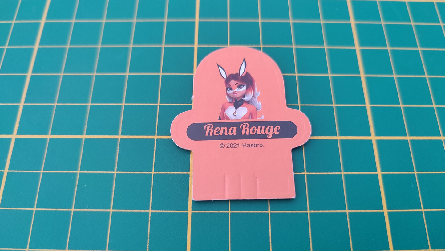 Personnage Rena Rouge pièce détachée jeu de société Cluedo Junior Miraculous Winning Moves #B84