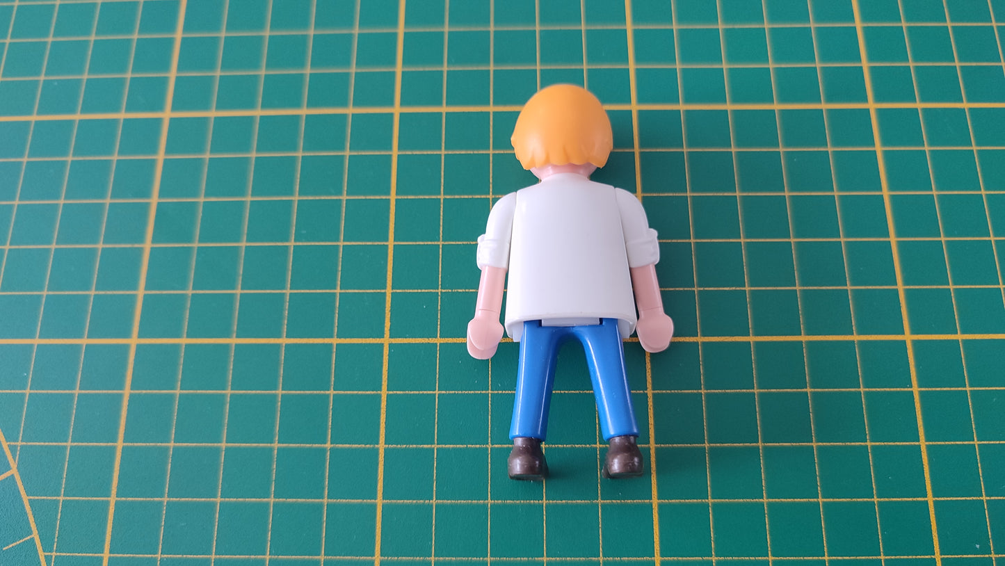 Personnage conducteur homme blond 30007483 pièce détachée Playmobil #E27