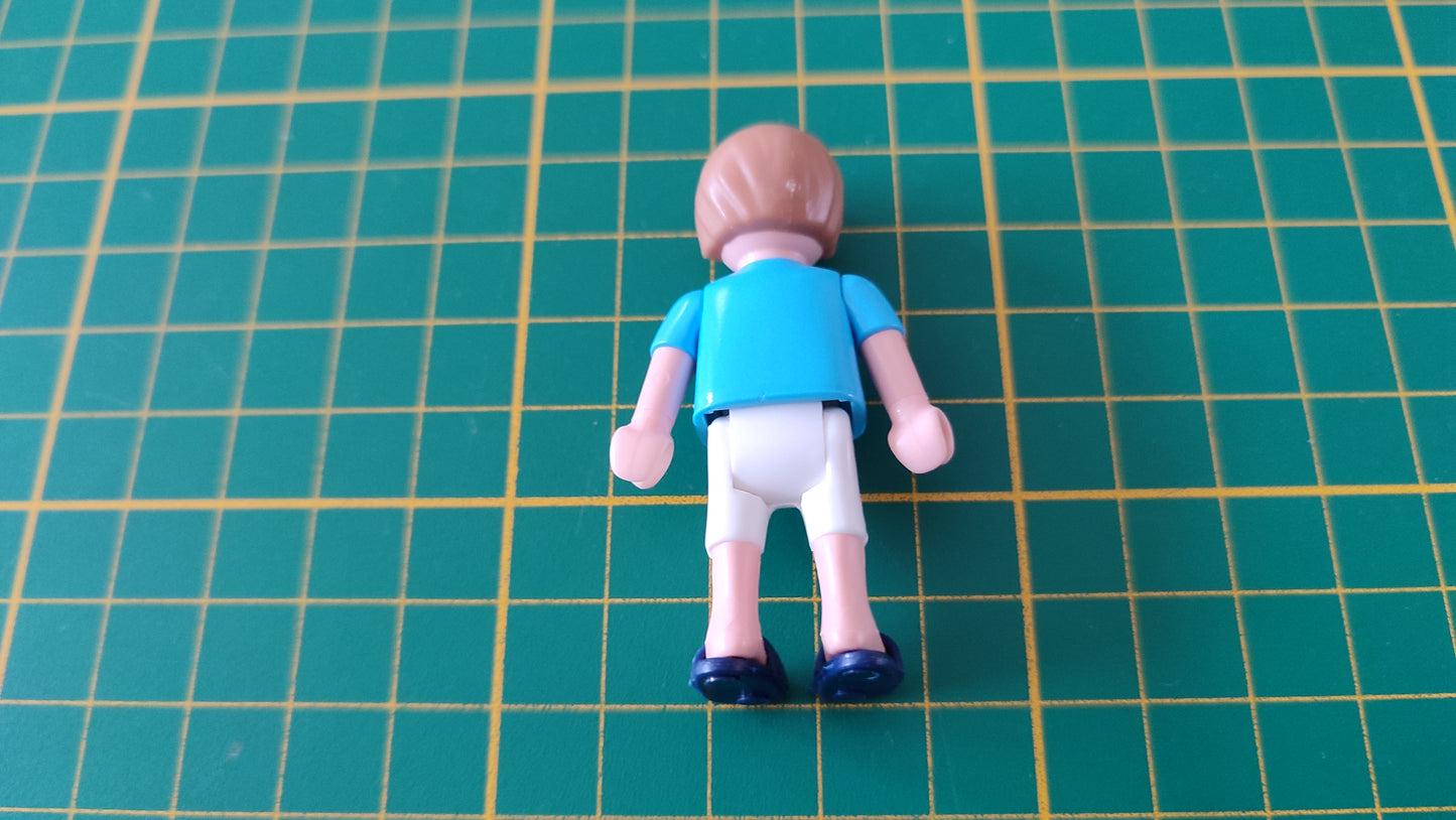 Personnage garçon cheveux châtain clair référence 30103740 pièce détachée Playmobil #D67
