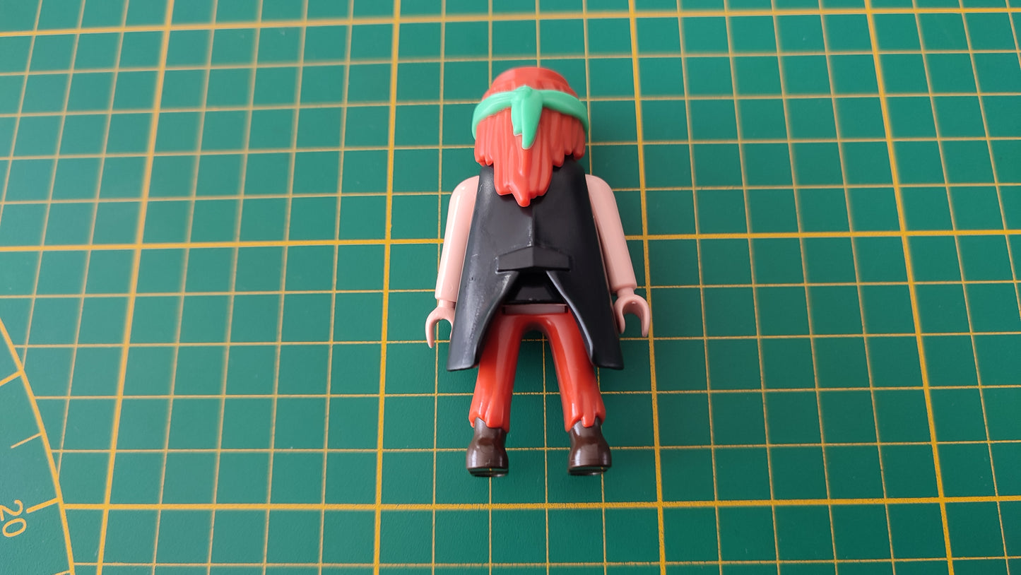 Personnage turban vert référence 30 00 9632 pièce détachée Playmobil #A71