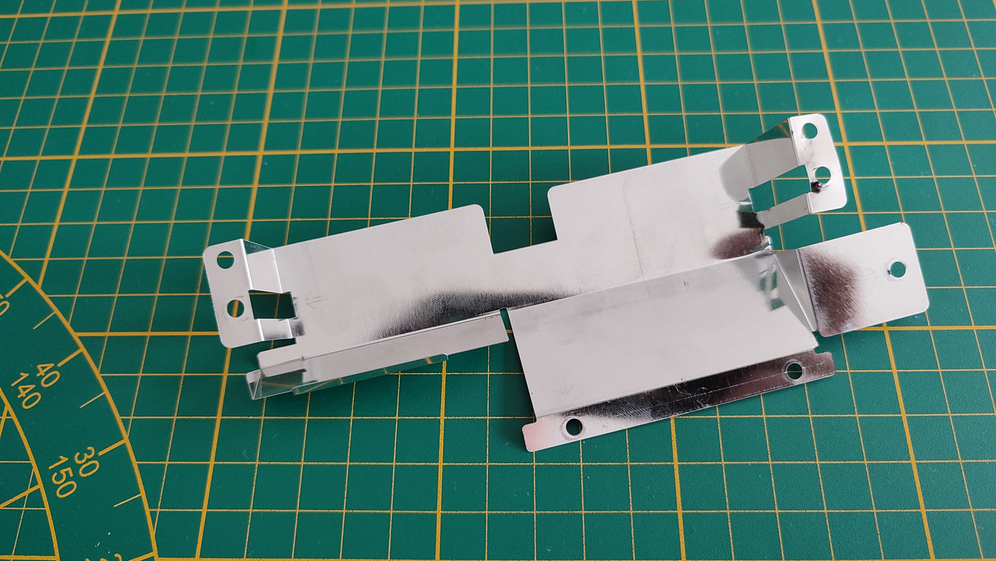 Petit châssis métallique pièce détachée console de jeux Sony Playstation 1 Ps1 SCPH-1002 #C92